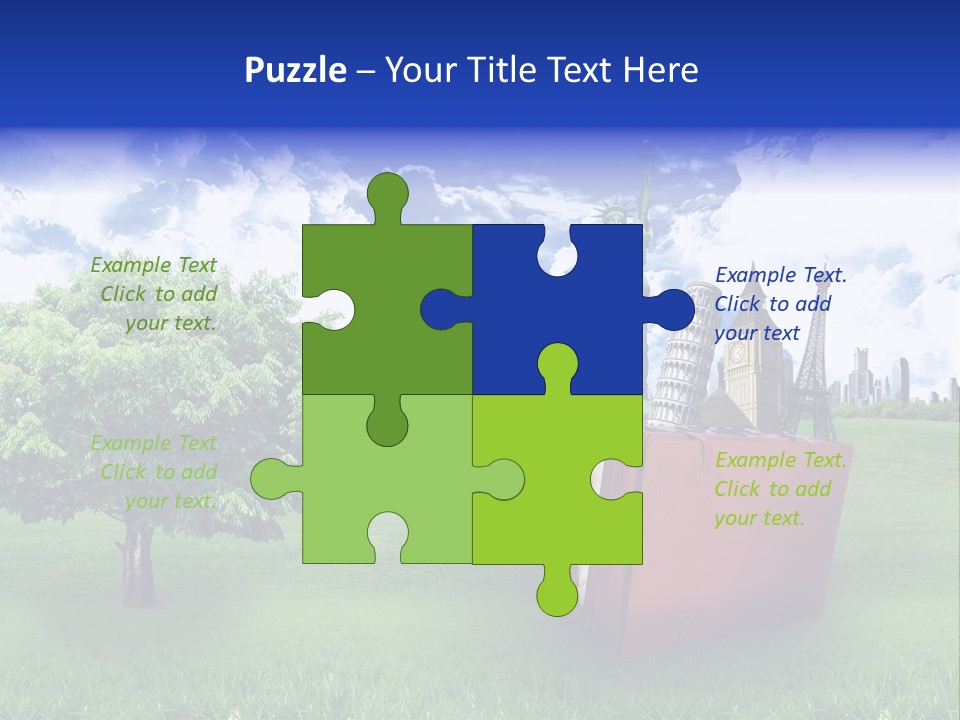 Travel World Retro PowerPoint Template