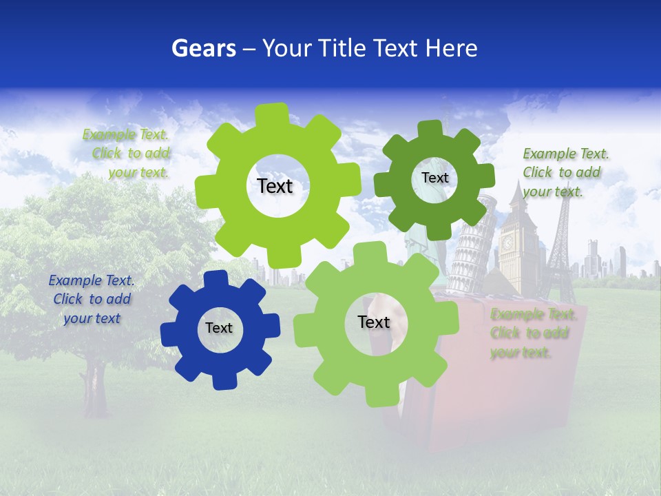 Travel World Retro PowerPoint Template