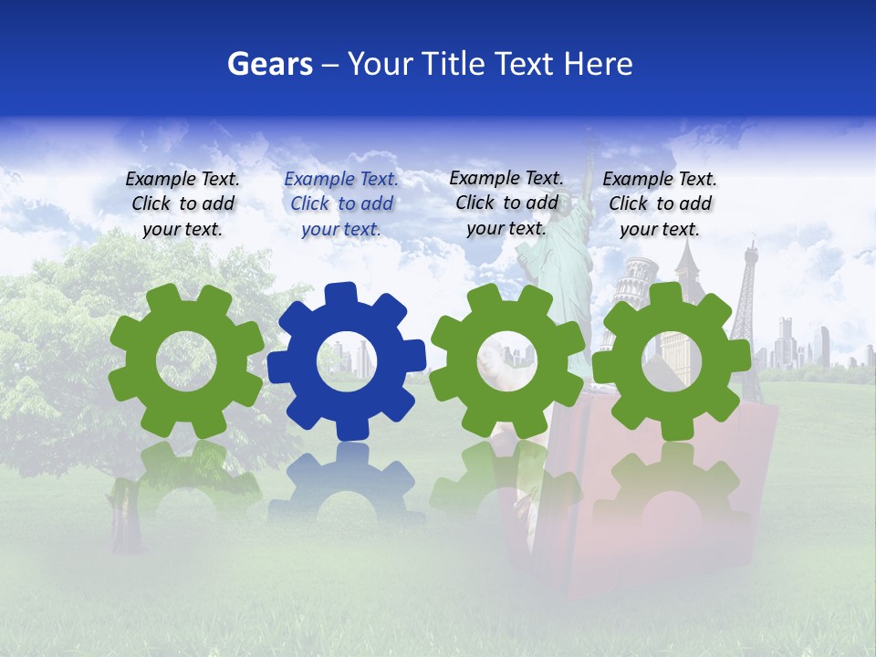 Travel World Retro PowerPoint Template