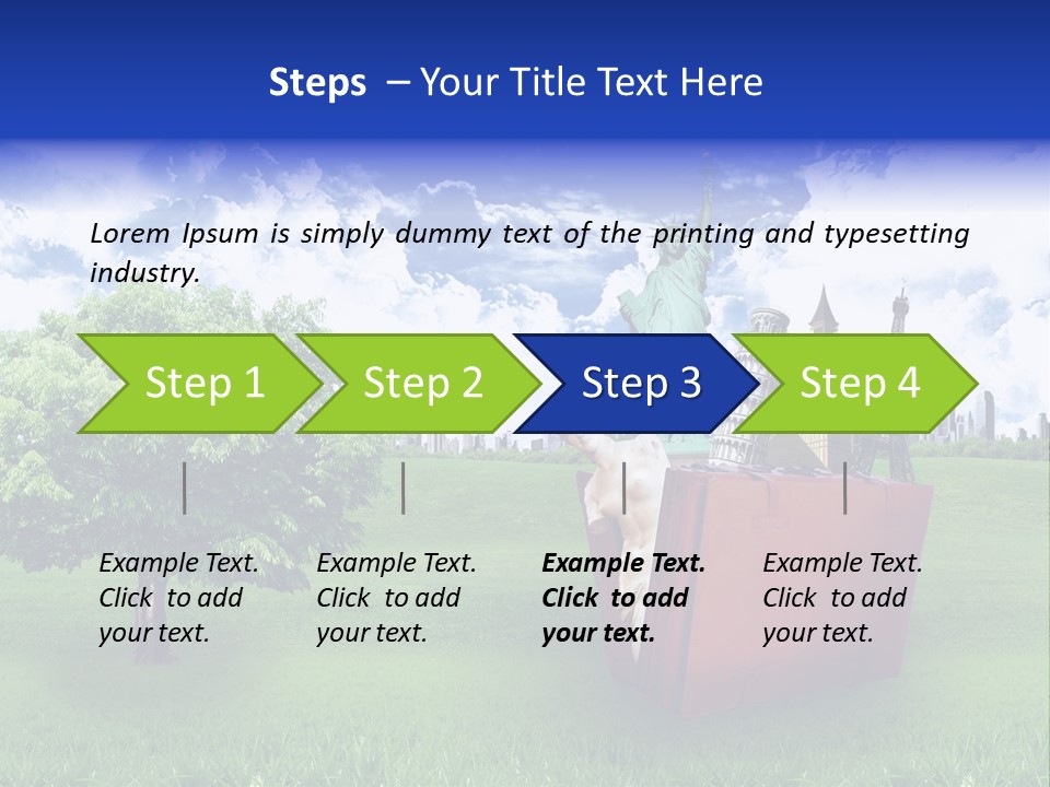 Travel World Retro PowerPoint Template