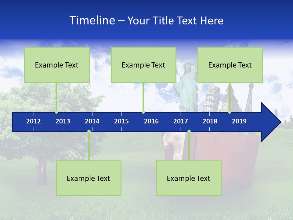 Travel World Retro PowerPoint Template