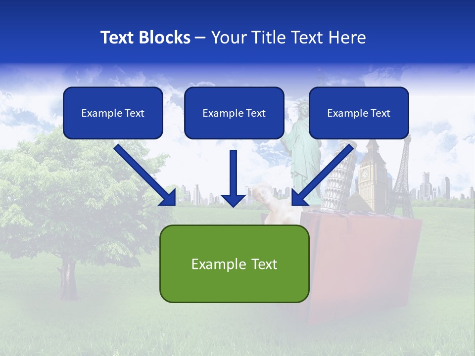 Travel World Retro PowerPoint Template