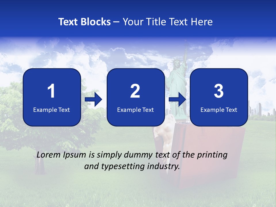 Travel World Retro PowerPoint Template