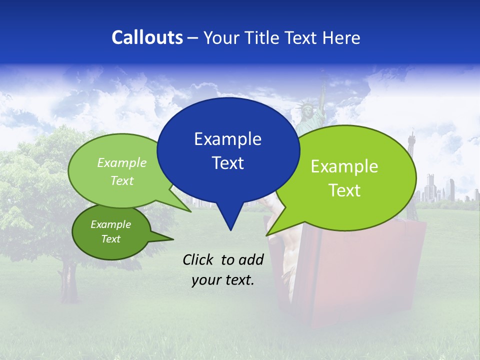 Travel World Retro PowerPoint Template