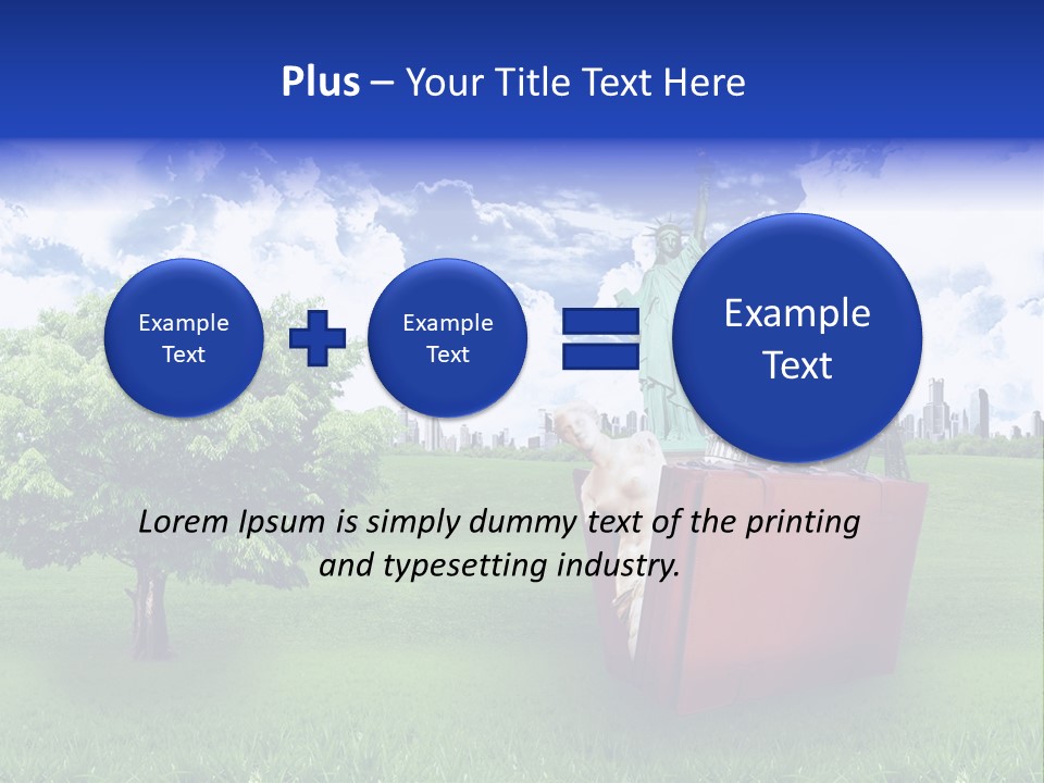 Travel World Retro PowerPoint Template