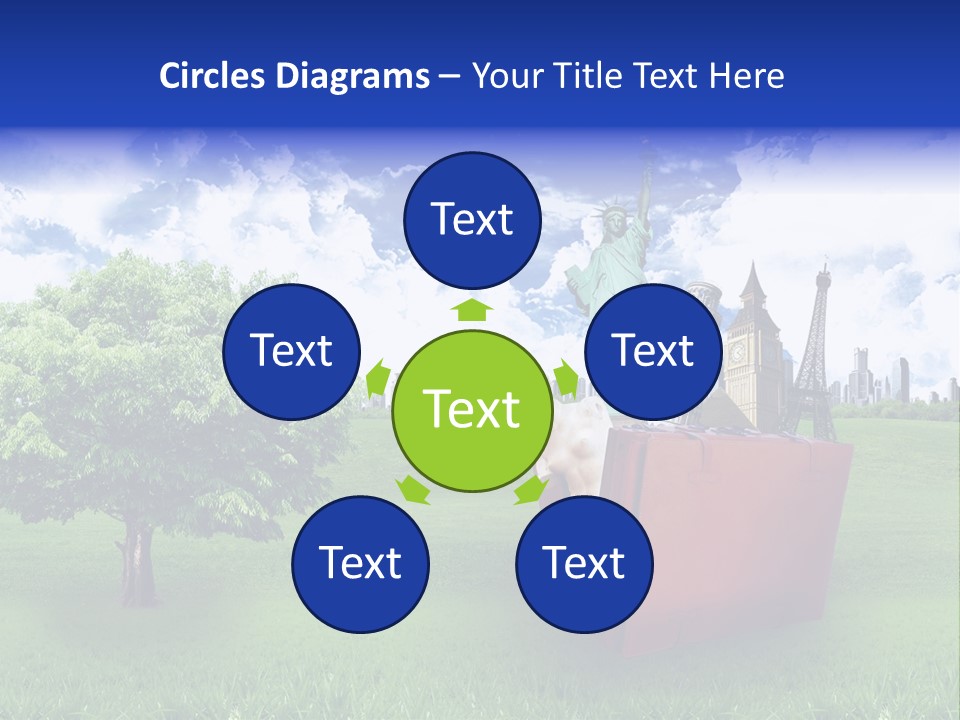 Travel World Retro PowerPoint Template