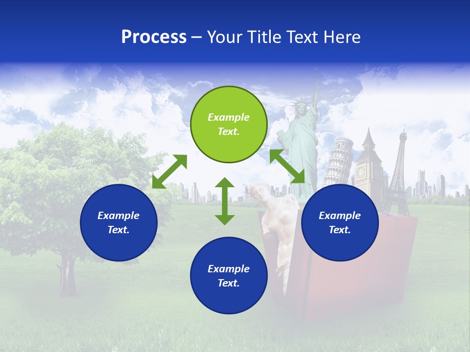 Travel World Retro PowerPoint Template