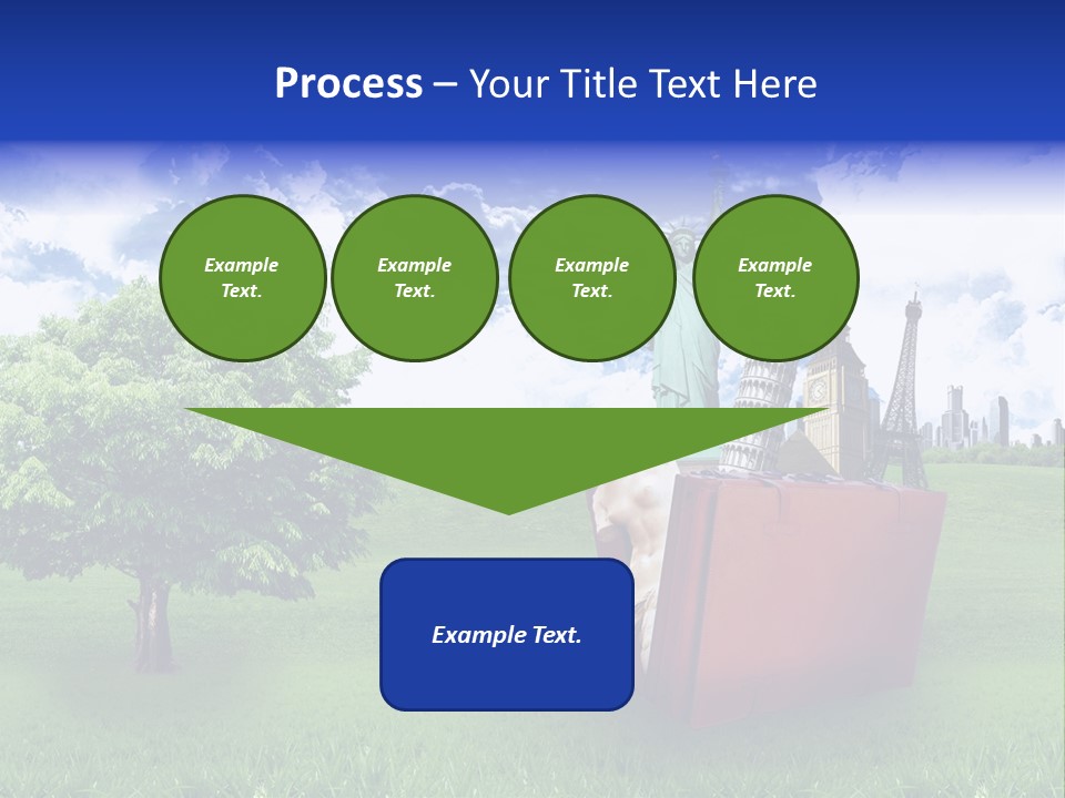 Travel World Retro PowerPoint Template