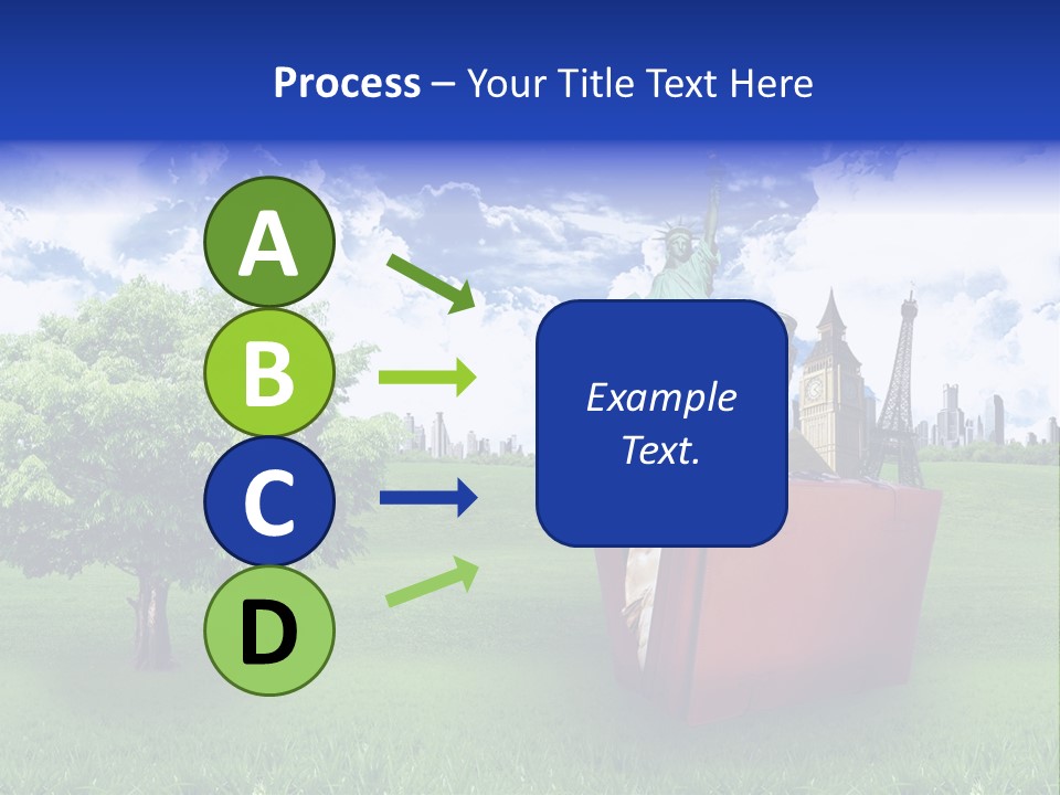 Travel World Retro PowerPoint Template