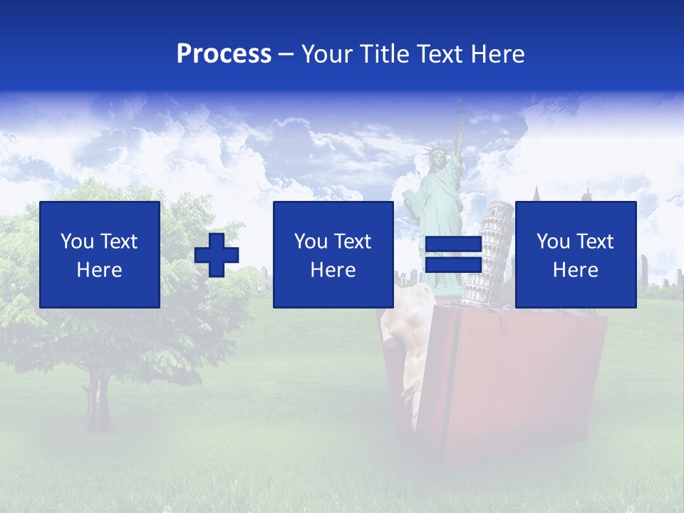 Travel World Retro PowerPoint Template