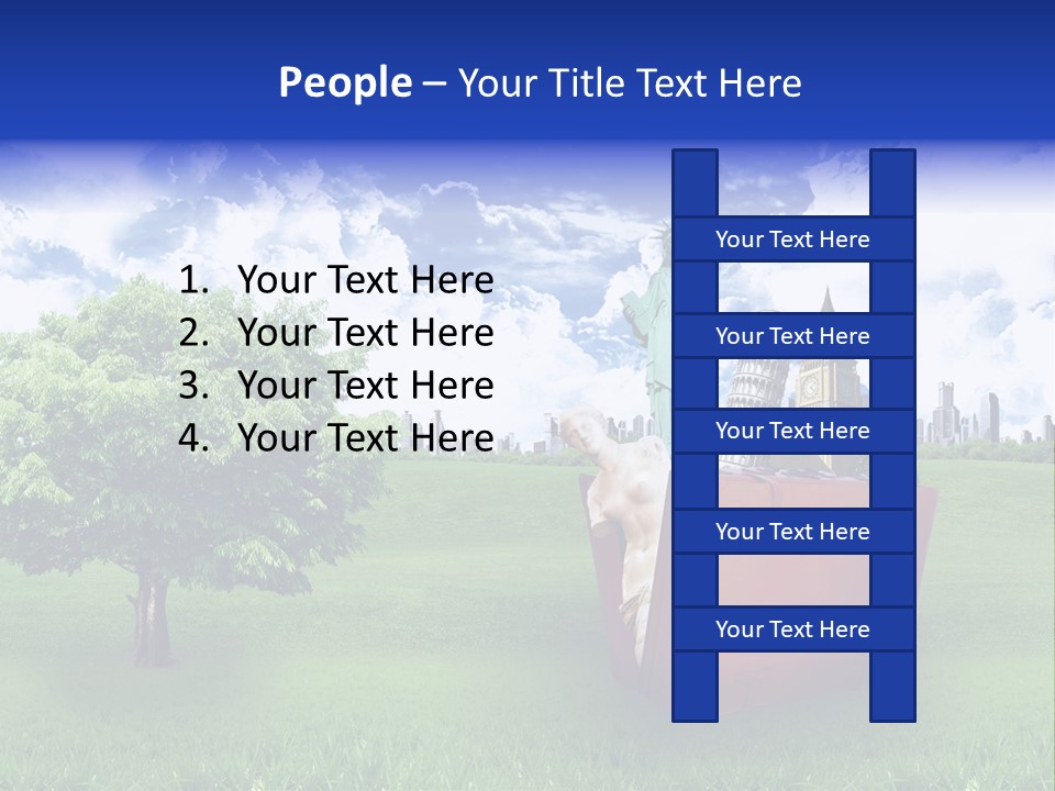 Travel World Retro PowerPoint Template