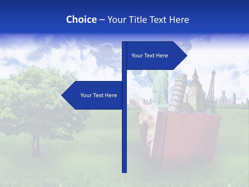 Travel World Retro PowerPoint Template