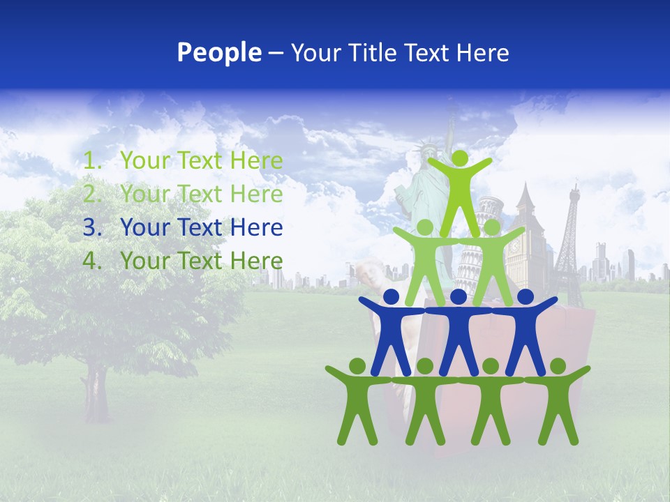 Travel World Retro PowerPoint Template