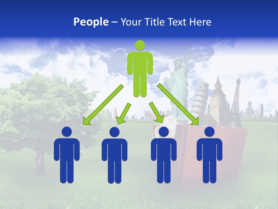 Travel World Retro PowerPoint Template