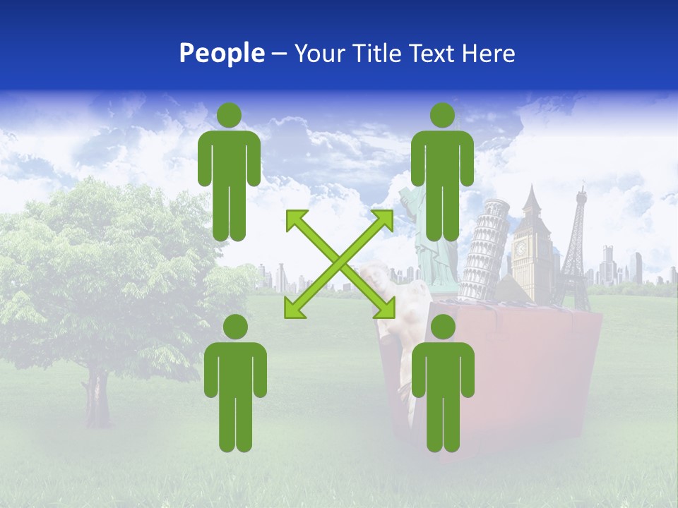 Travel World Retro PowerPoint Template