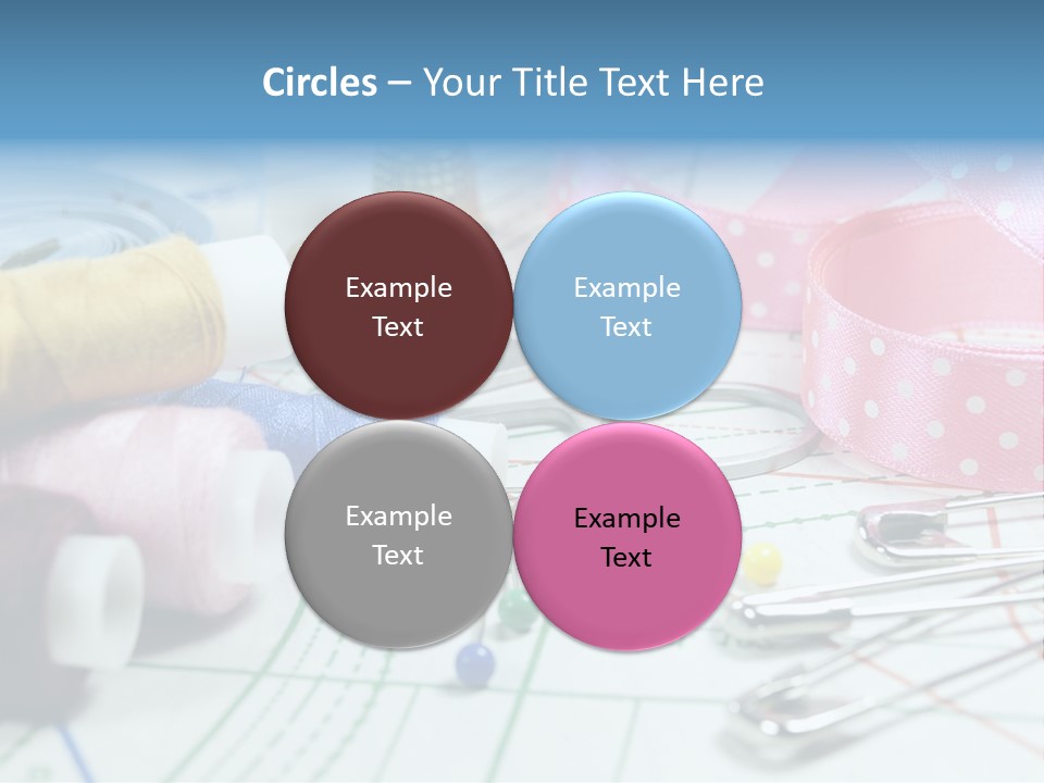 Scissors Paper Tools PowerPoint Template