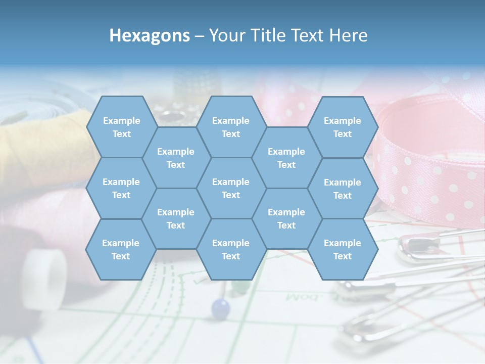 Scissors Paper Tools PowerPoint Template