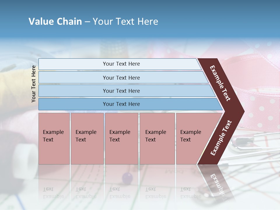 Scissors Paper Tools PowerPoint Template