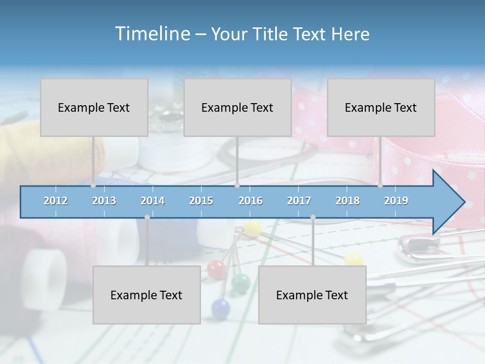 Scissors Paper Tools PowerPoint Template