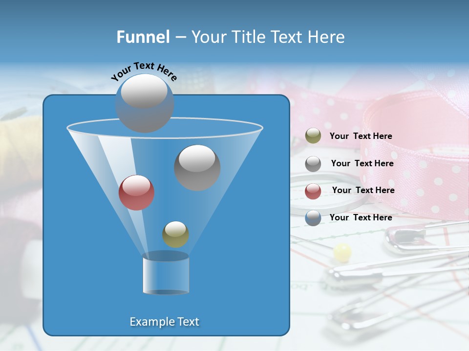 Scissors Paper Tools PowerPoint Template
