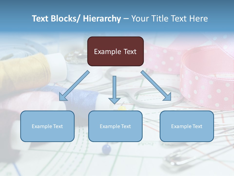 Scissors Paper Tools PowerPoint Template