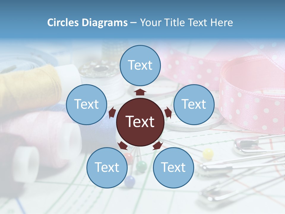 Scissors Paper Tools PowerPoint Template
