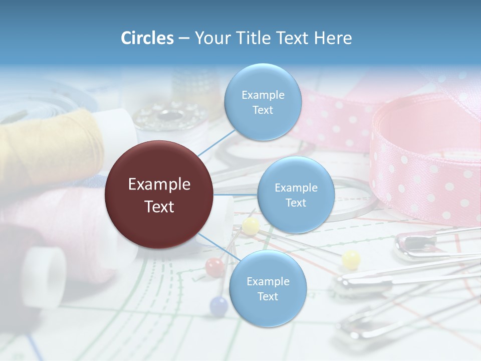 Scissors Paper Tools PowerPoint Template