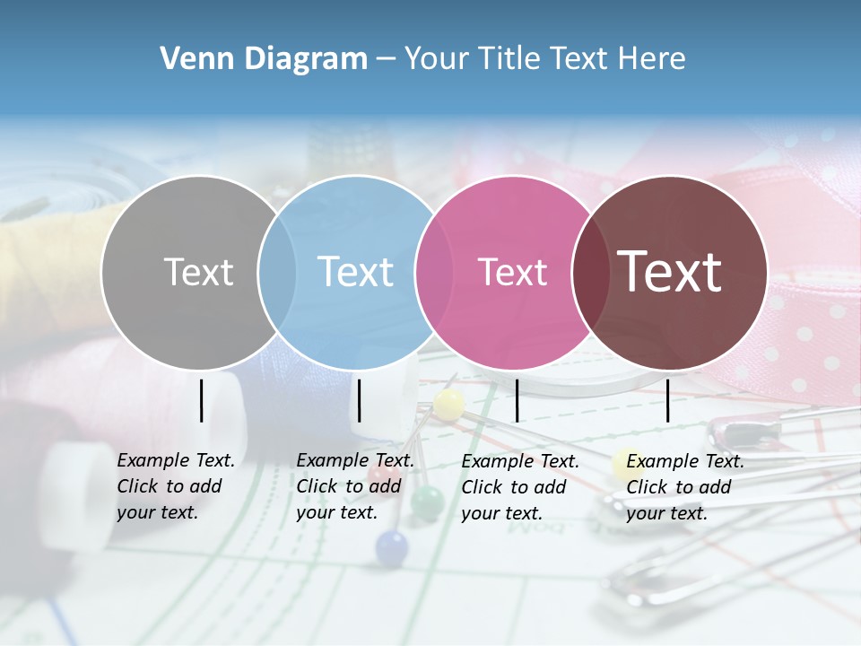 Scissors Paper Tools PowerPoint Template