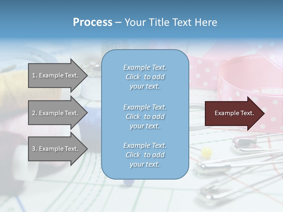 Scissors Paper Tools PowerPoint Template