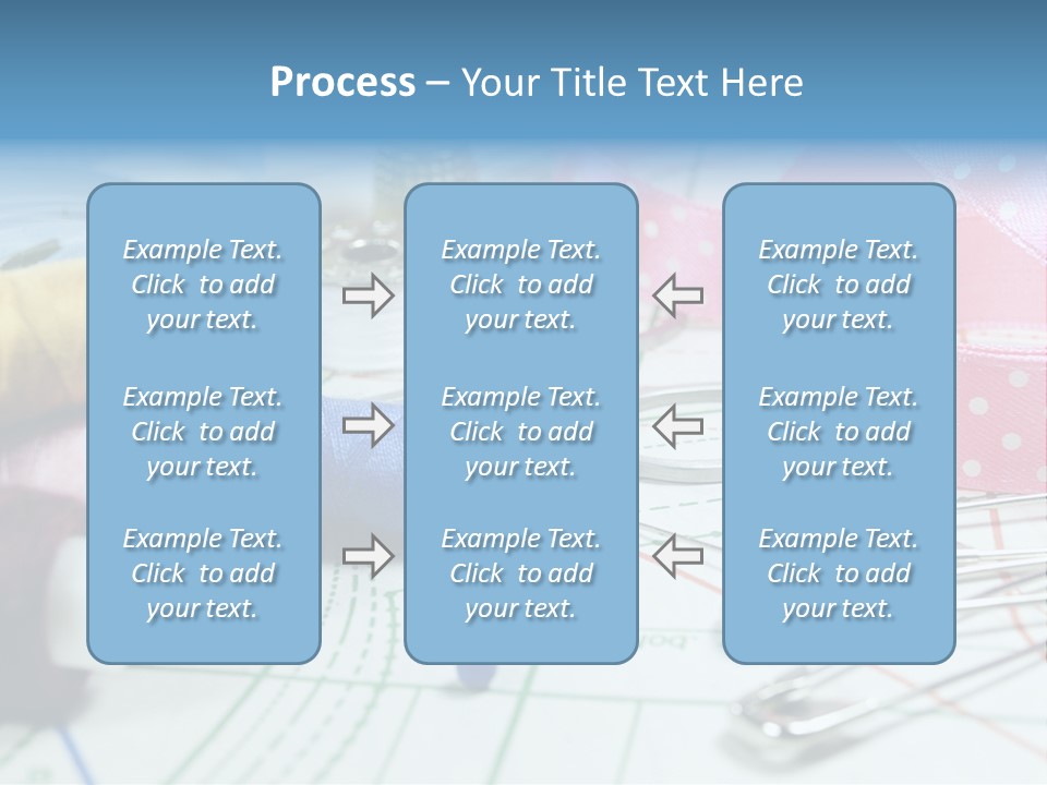 Scissors Paper Tools PowerPoint Template