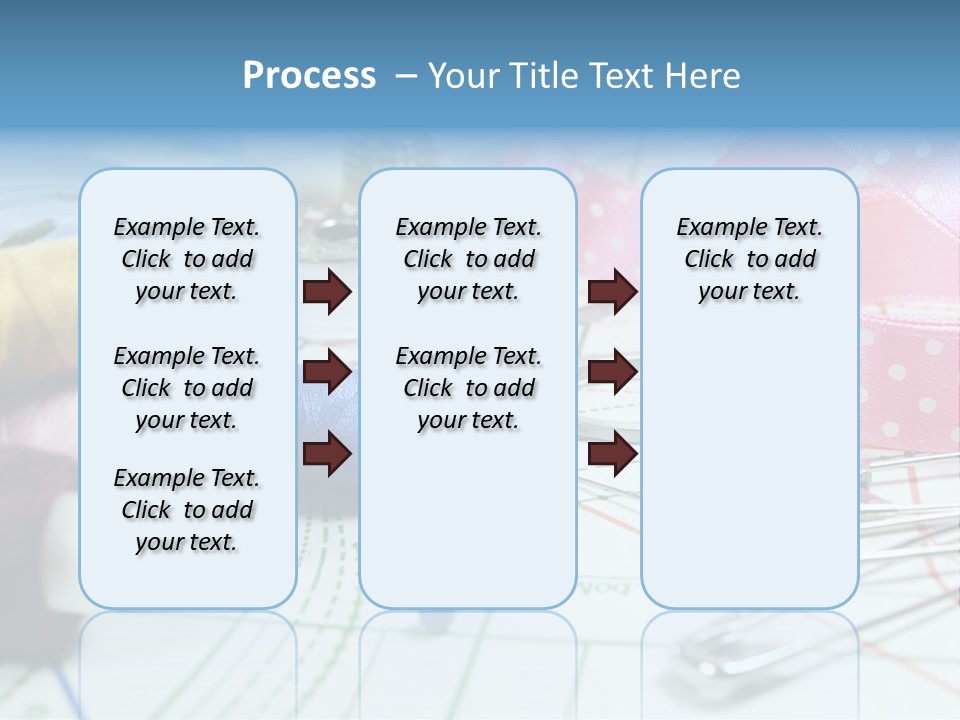 Scissors Paper Tools PowerPoint Template