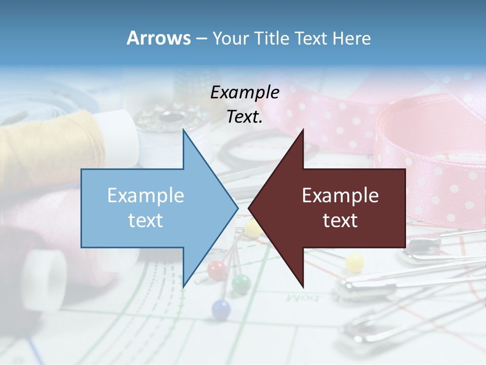 Scissors Paper Tools PowerPoint Template