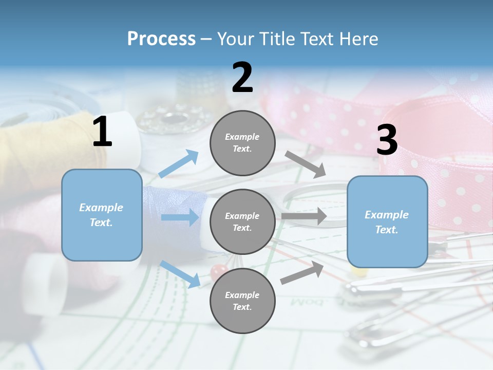 Scissors Paper Tools PowerPoint Template