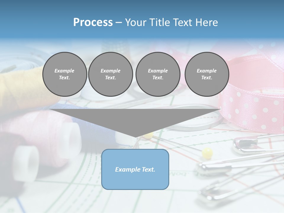 Scissors Paper Tools PowerPoint Template