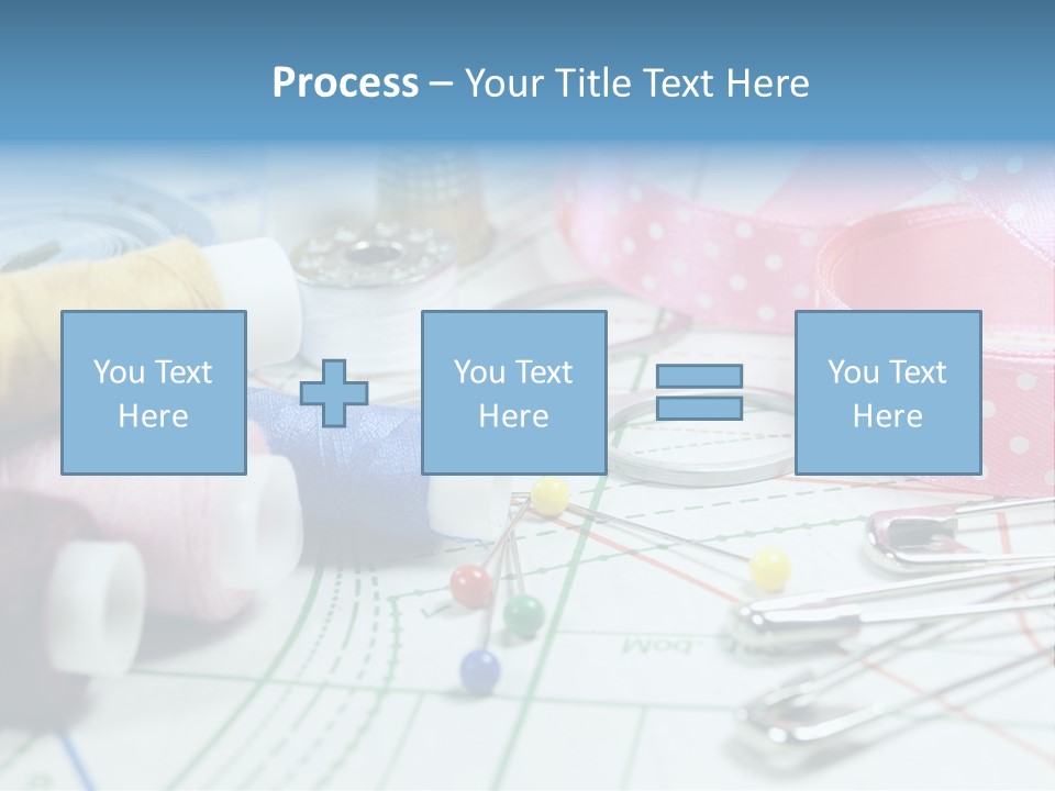 Scissors Paper Tools PowerPoint Template