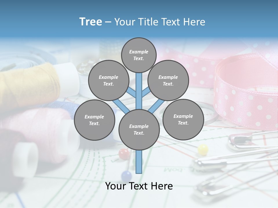 Scissors Paper Tools PowerPoint Template