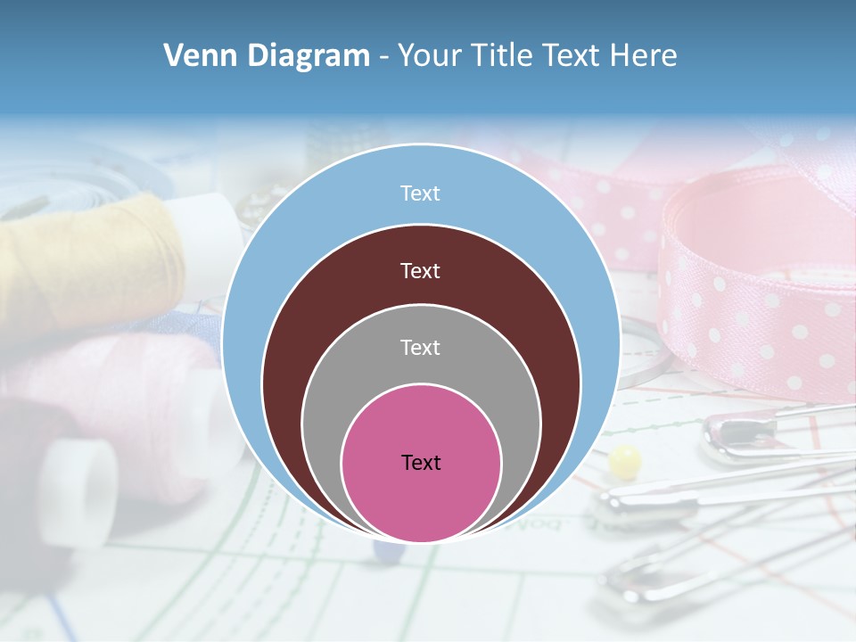 Scissors Paper Tools PowerPoint Template