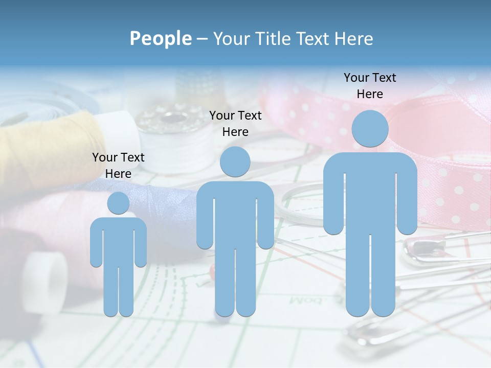 Scissors Paper Tools PowerPoint Template
