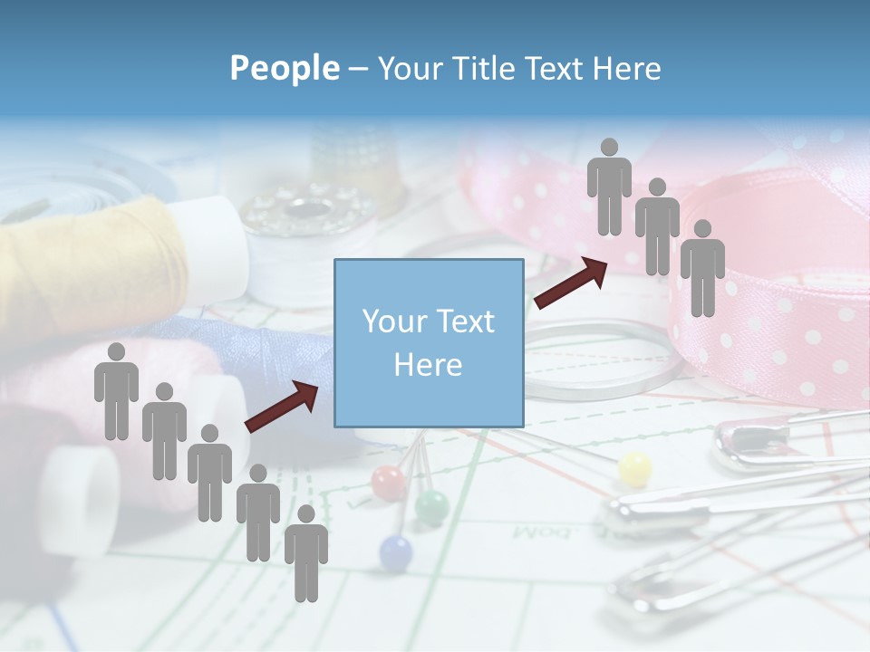 Scissors Paper Tools PowerPoint Template