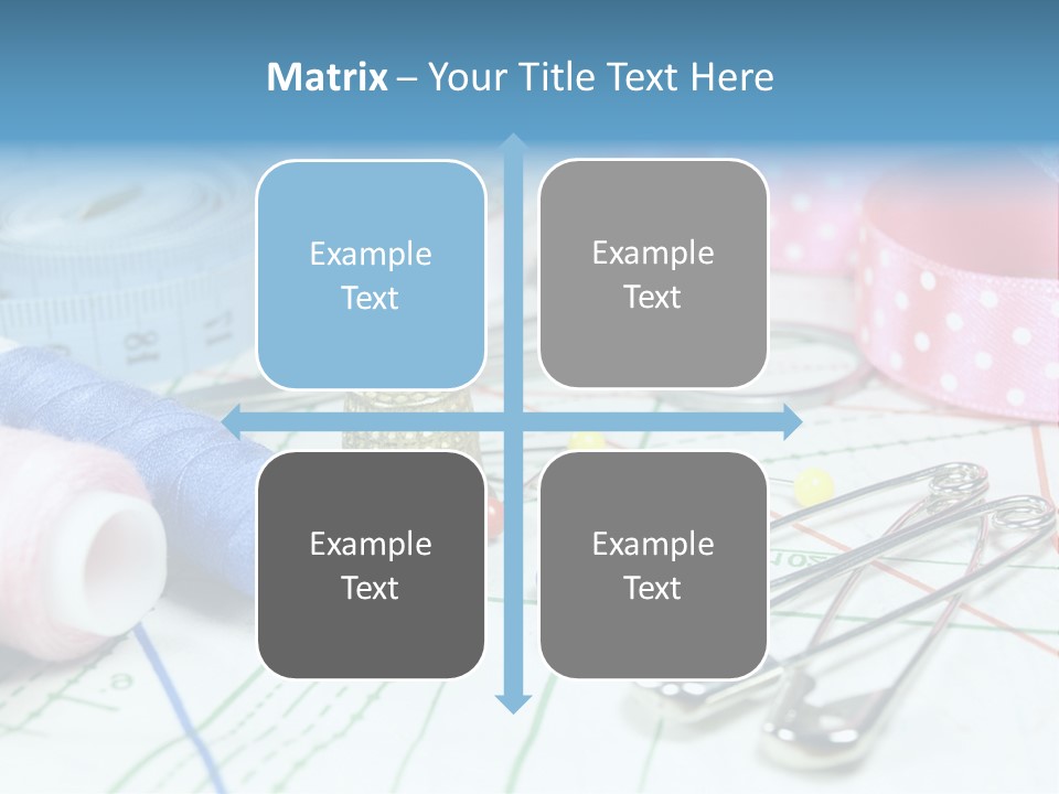 Homemade Decoration Equipment PowerPoint Template