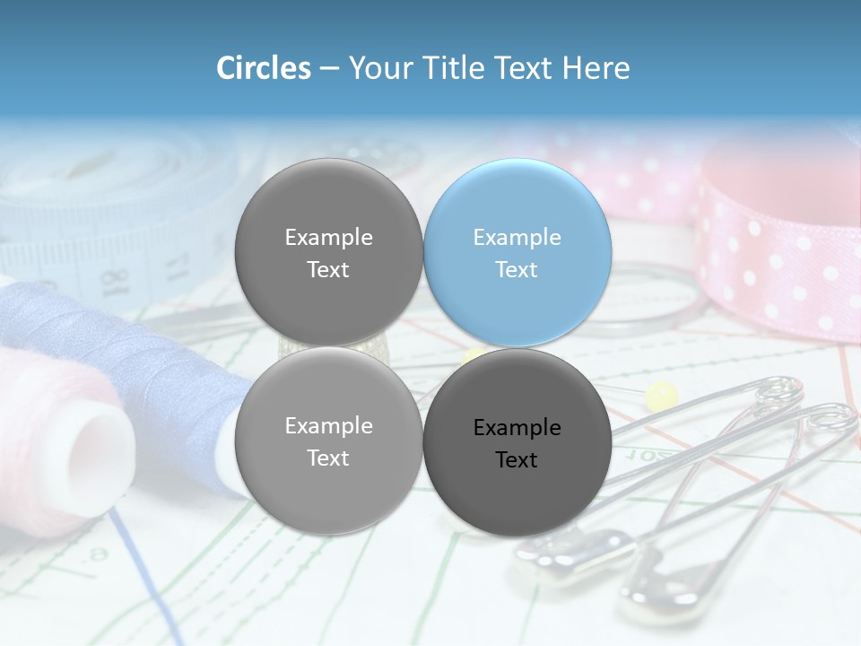 Homemade Decoration Equipment PowerPoint Template