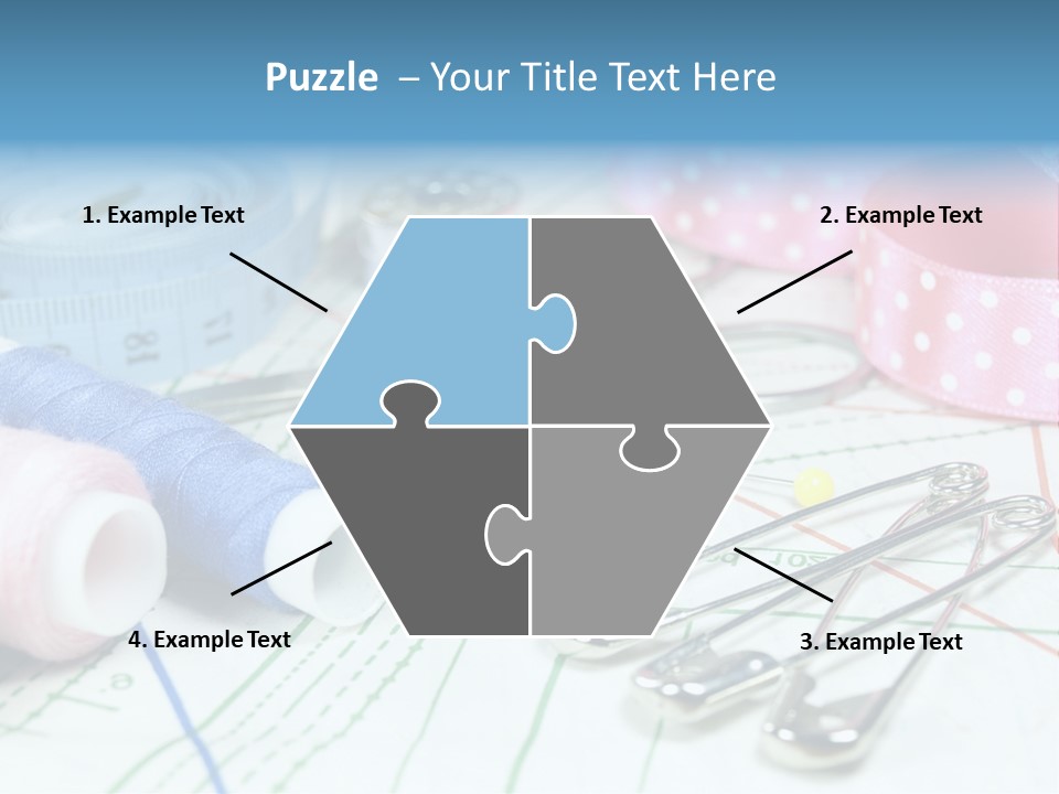 Homemade Decoration Equipment PowerPoint Template