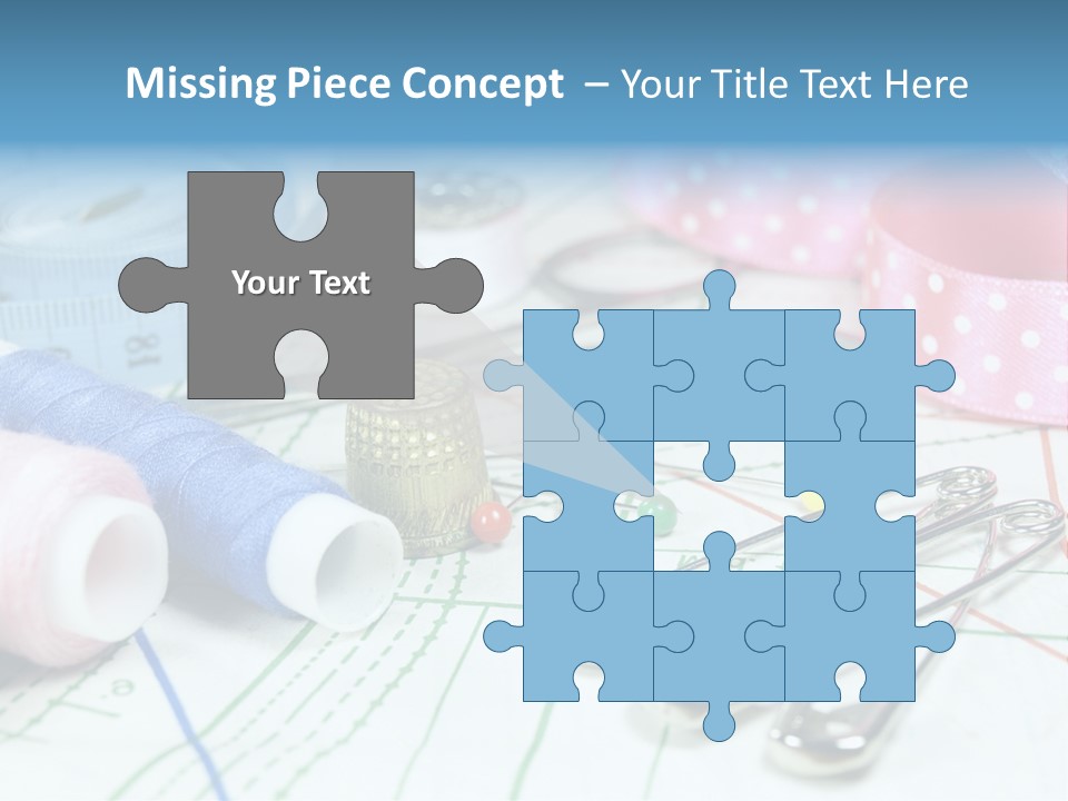 Homemade Decoration Equipment PowerPoint Template