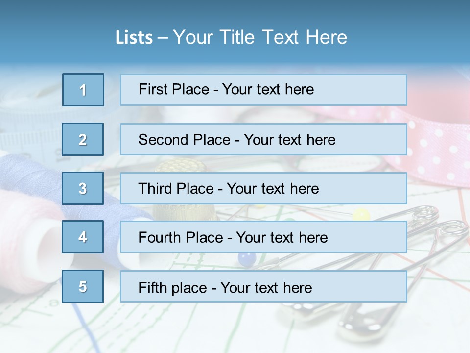 Homemade Decoration Equipment PowerPoint Template