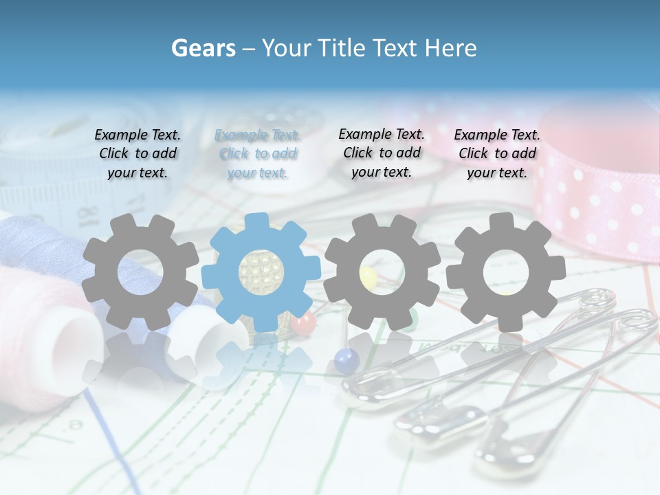 Homemade Decoration Equipment PowerPoint Template