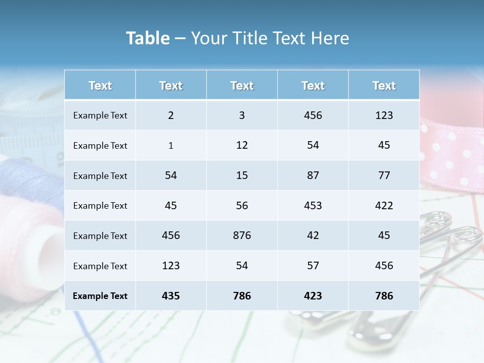 Homemade Decoration Equipment PowerPoint Template