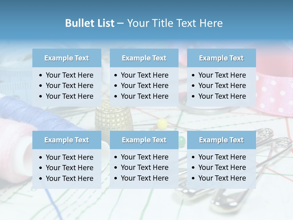 Homemade Decoration Equipment PowerPoint Template