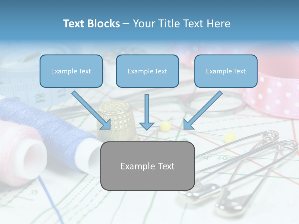 Homemade Decoration Equipment PowerPoint Template