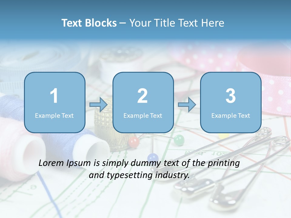 Homemade Decoration Equipment PowerPoint Template