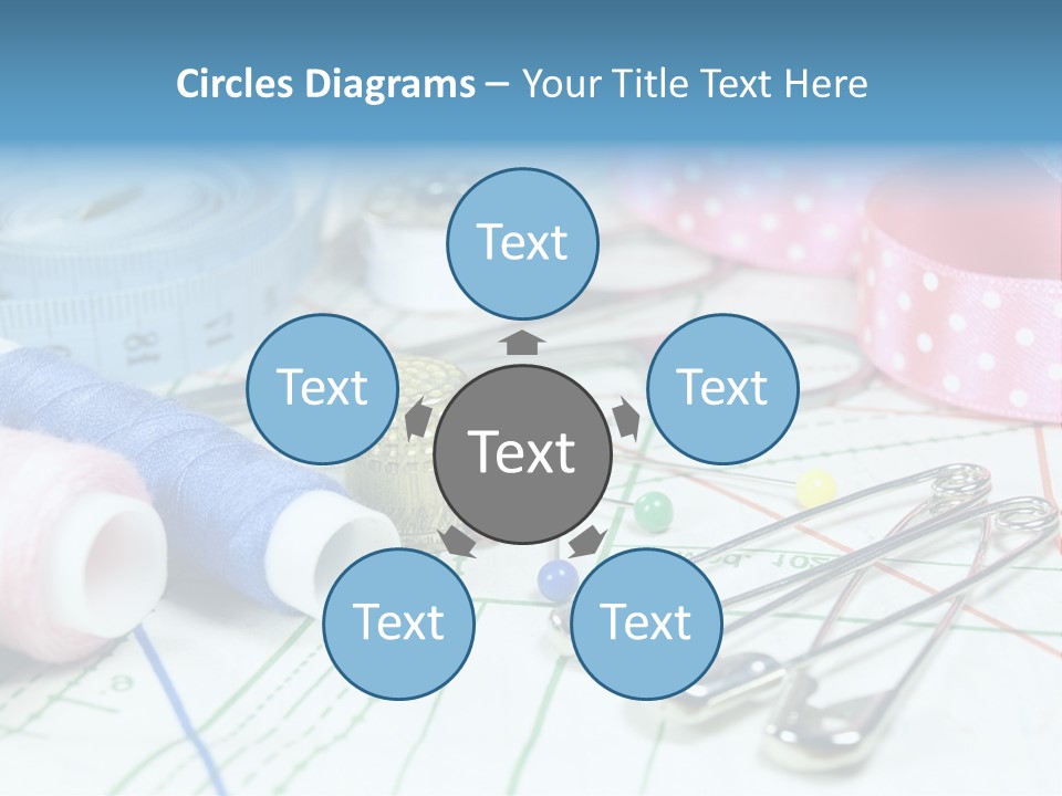 Homemade Decoration Equipment PowerPoint Template